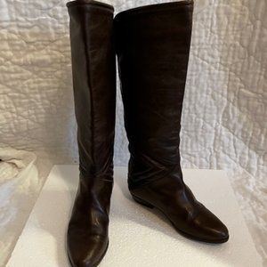 Vero Cuoio knee high leather boots size 35 1/2